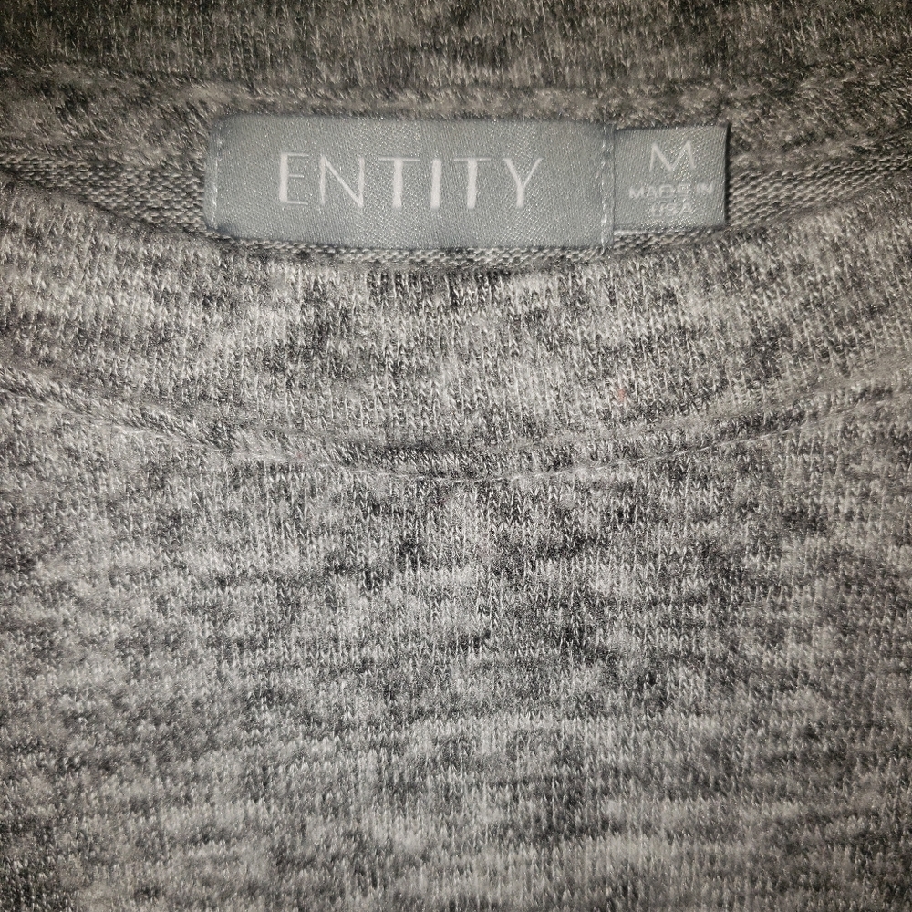 Heather gray light sweater tee - Picture 3 of 3